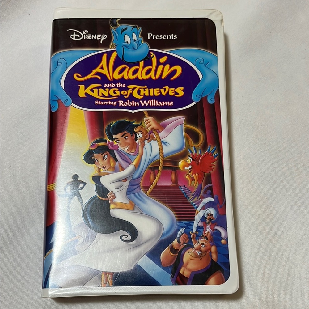 Disney Aladdin and the King of Thieves VHS Movie